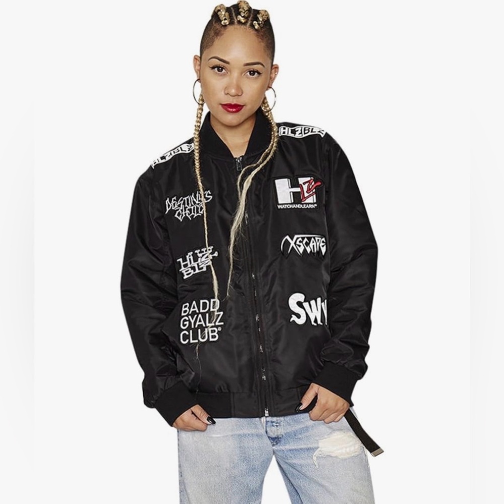 HELLZBELLZ Patchwork Bomber jacket